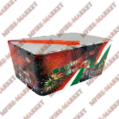 Raging Wendy - 40 Schuss Rotglitterschweif zu Salut